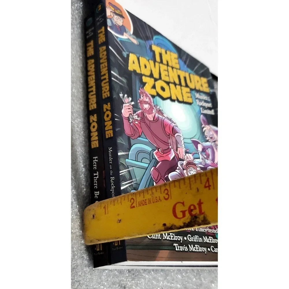 The Adventure Zone (Vol 1+2) Here There Be Gerblins, Murder Rockport Graphic Nov